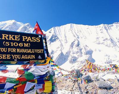 11 Days Manaslu with Larke La (Pass)